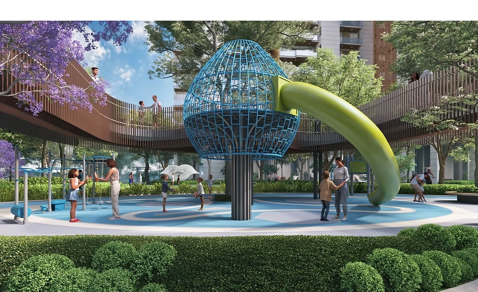 children play area